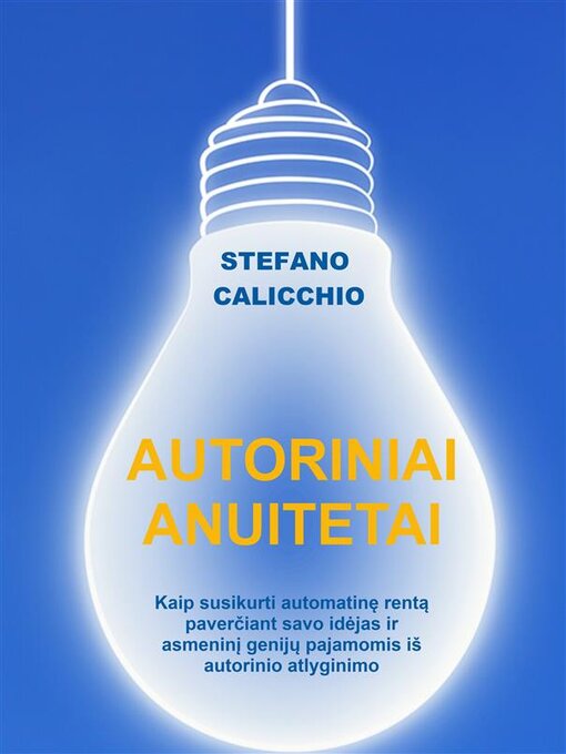 Cover image for Autoriniai anuitetai